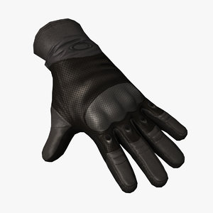 3d si assault glove black model