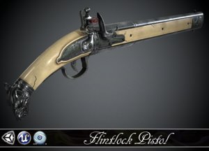 pistol flintlock wolf max