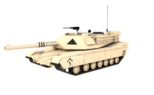 3d m1a1 tank