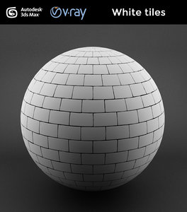 White tiles