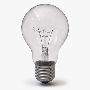 3d light bulb