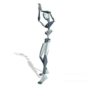 Stand and leaning fall back