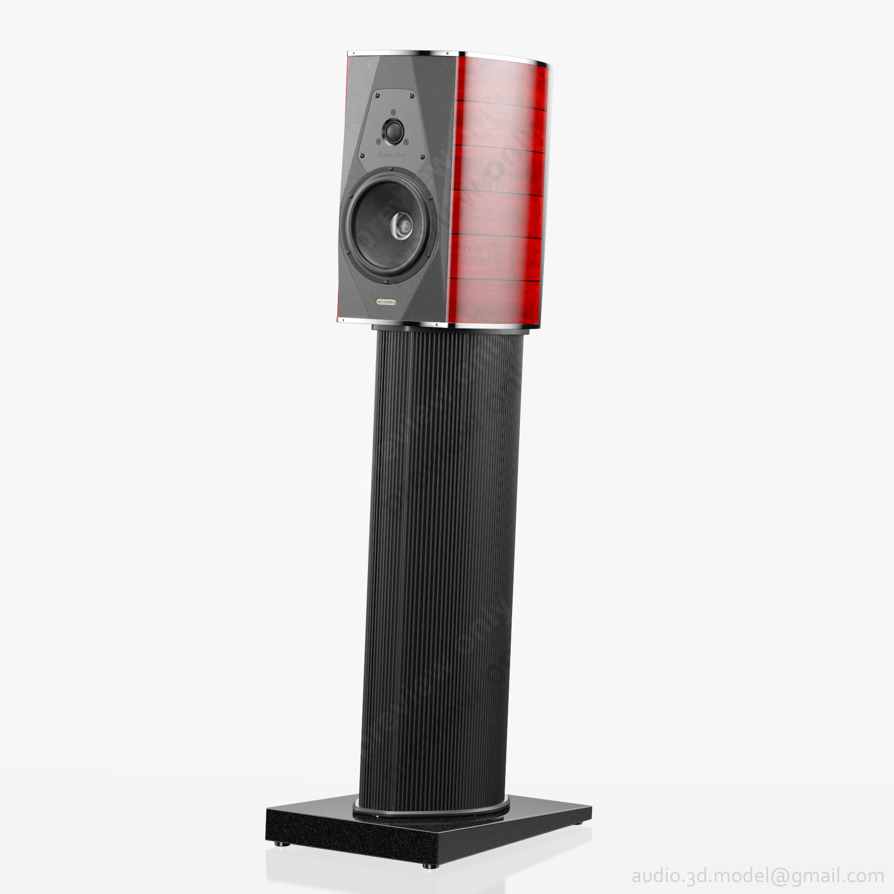 Bookshelf Sonus Faber Guarneri 3d Model