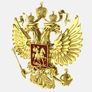 russian heraldry 3d max