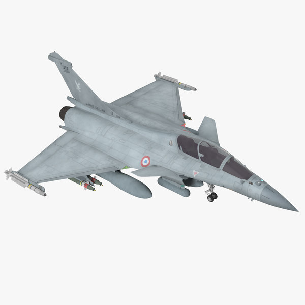 3d model dassault rafale