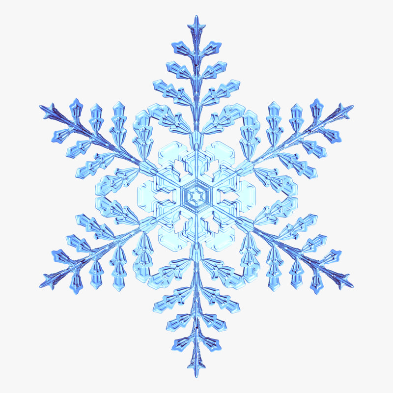 Snowflake New 3d Obj