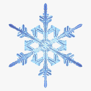 snowflake new 3d model