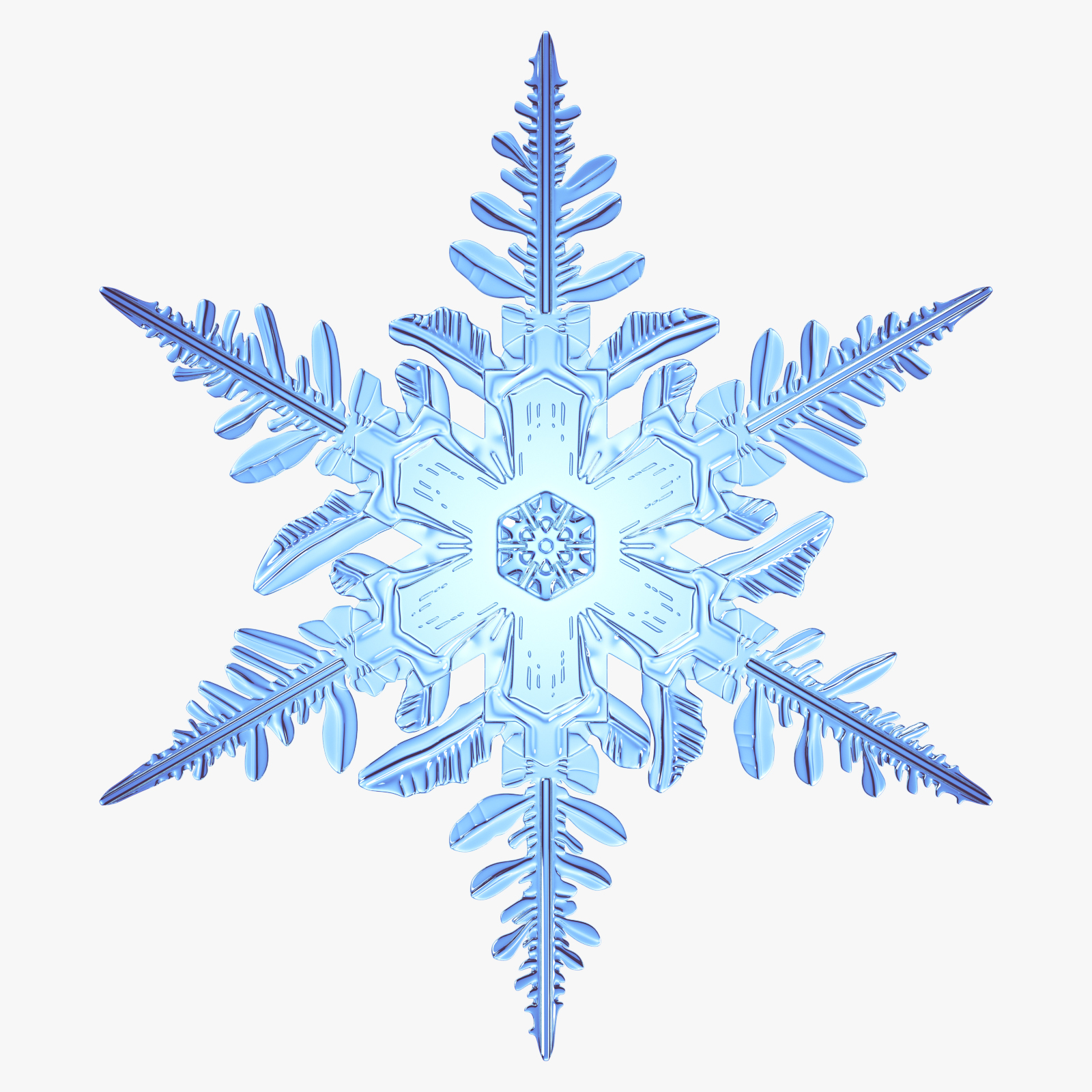 snowflakes new 3d max