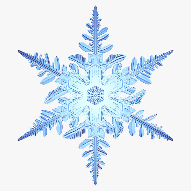 snowflake new 3d max