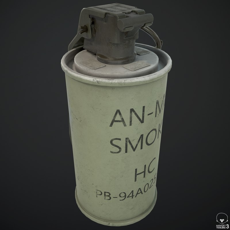 max an-m8 smoke grenade m8