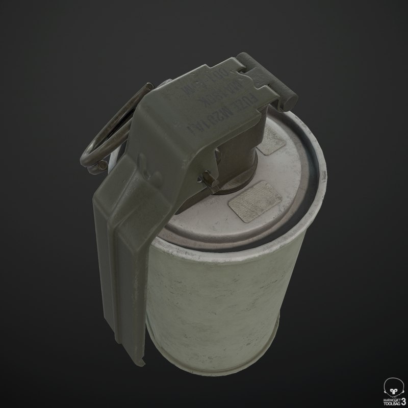 max an-m8 smoke grenade m8