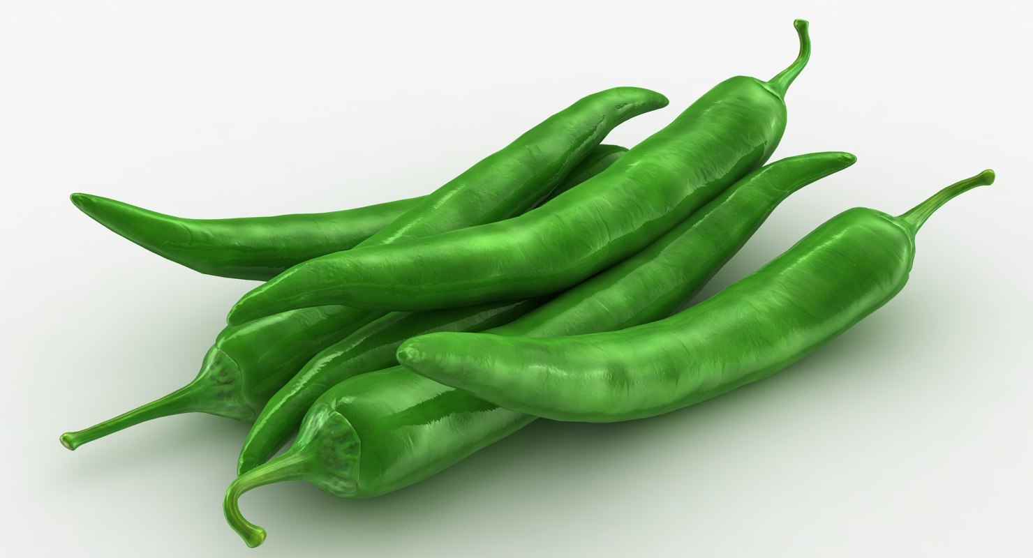 3d hot chili pepper green model https://static.turbosquid.