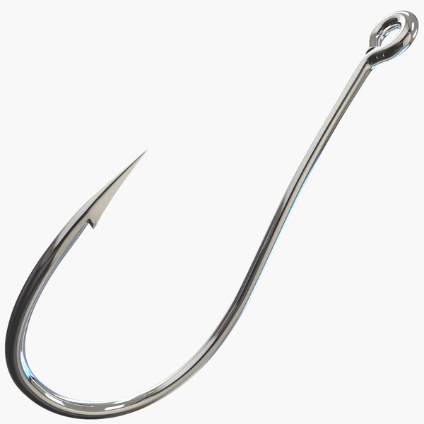 STL FishingHook Models TurboSquid