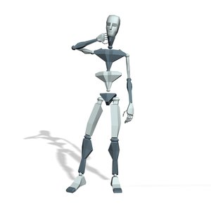 Stand take head talking