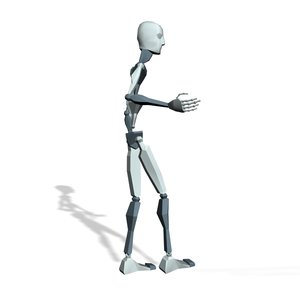 Male turn walk away