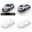 3d sedans traffic games model