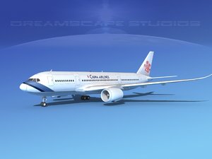 3d airbus a350 airliners model