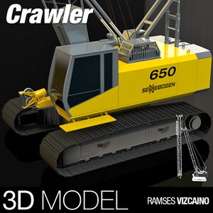 crawler 3d max