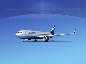 3d airlines boeing 767 767-300 model