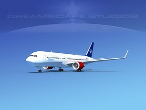 3d airlines boeing 767 767-300