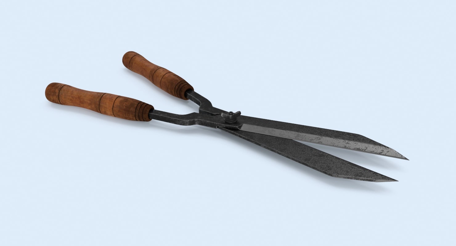 antique pruning shears max