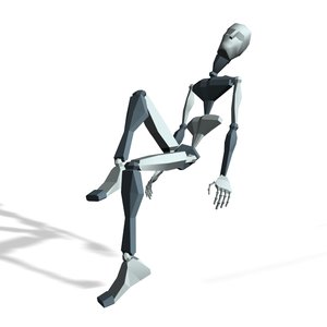 Super model seat pose 03