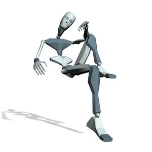 Super model seat pose 18
