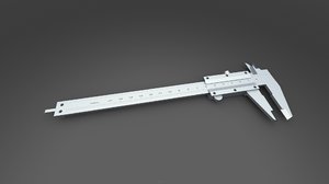 caliper solidworks left handed 3d 3ds
