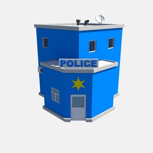 3d model police