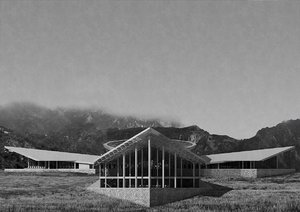 architectural science conference centre 3d model