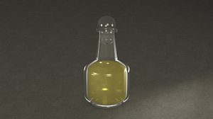 c4d bottle holy oil