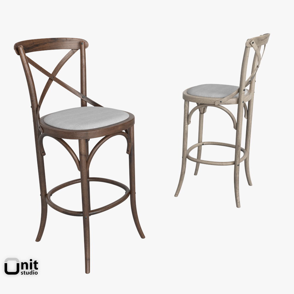 Caf Bentwood Thonet 3d Model