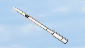 3d model sm-6 missile