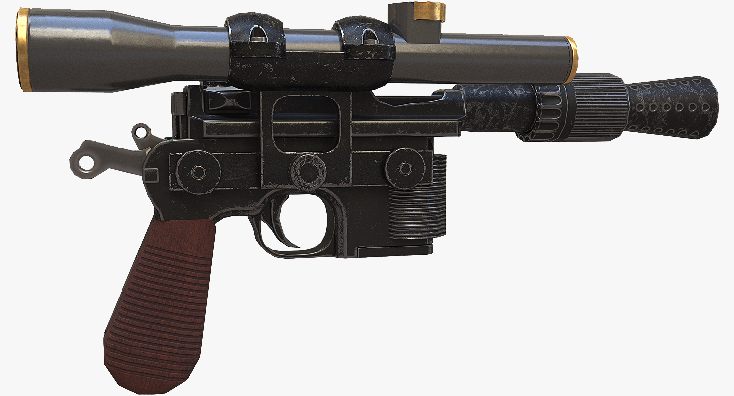 han blaster replica