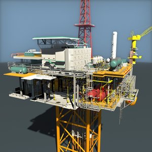x oil platform