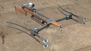crossbow bow 3d max
