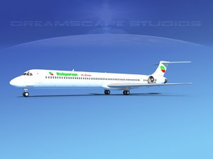 md-90 jet commercial 3ds