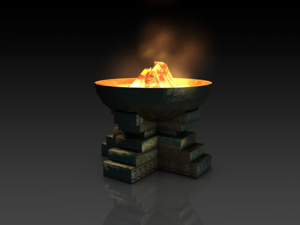 3d Model Ancient Pit