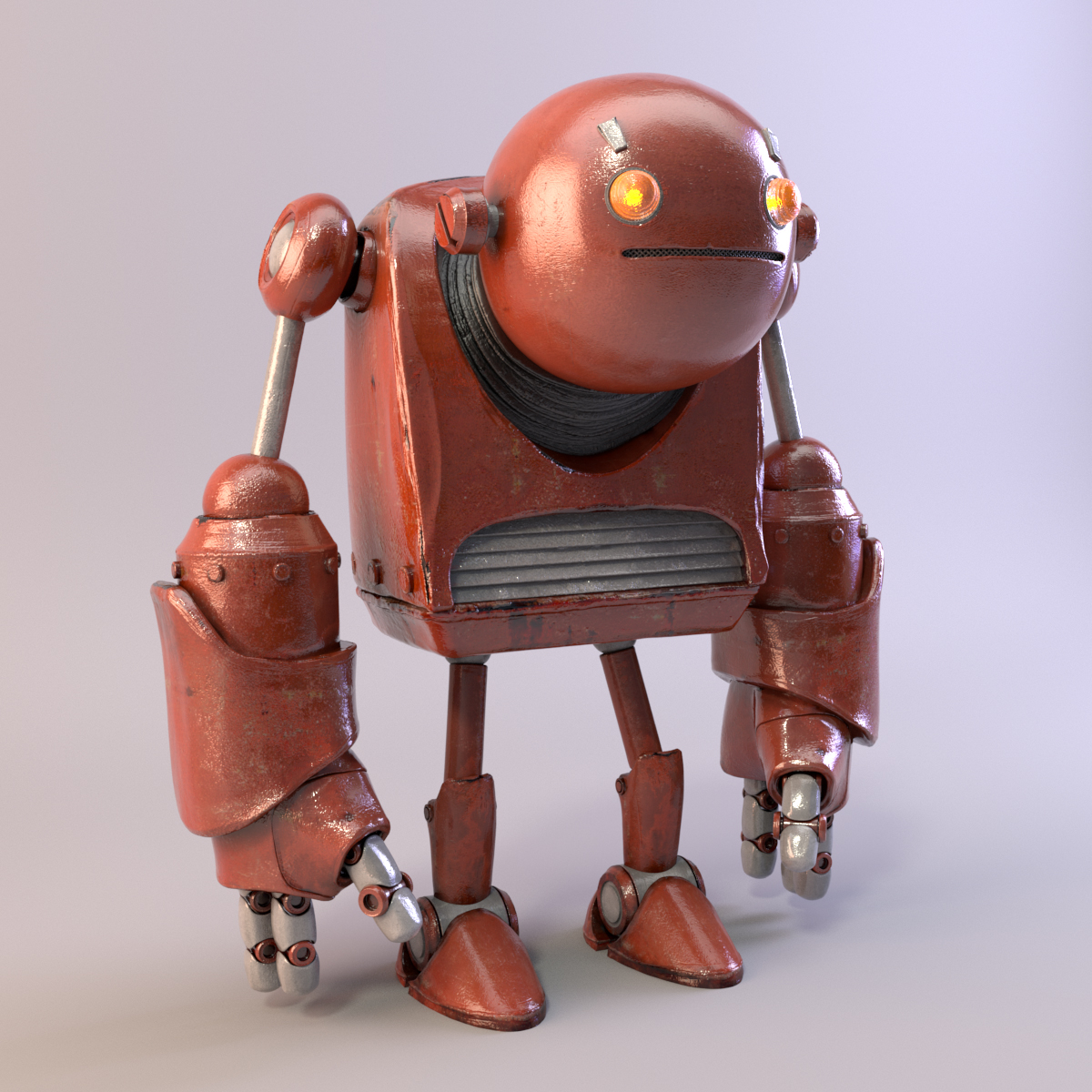 伤心机器人3d模型