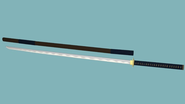 3d Katana Scabbard