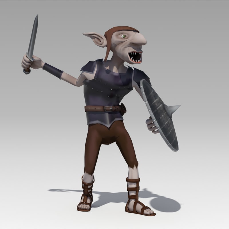 Goblin animation. Гоблин 3д модель. Гоблин мод. 3д моделька Гоблина воина. 3d модели Goblin.