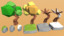 art nature pack trees 3d model