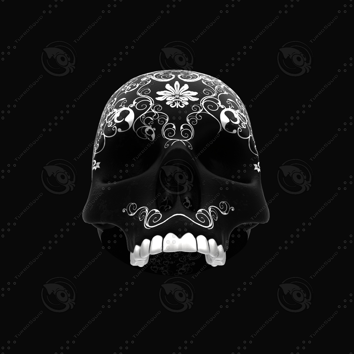 头骨设计3d模型