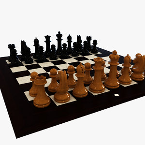 chess oficial 3d model