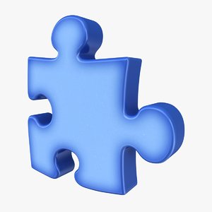 puzzle blue 3d 3ds