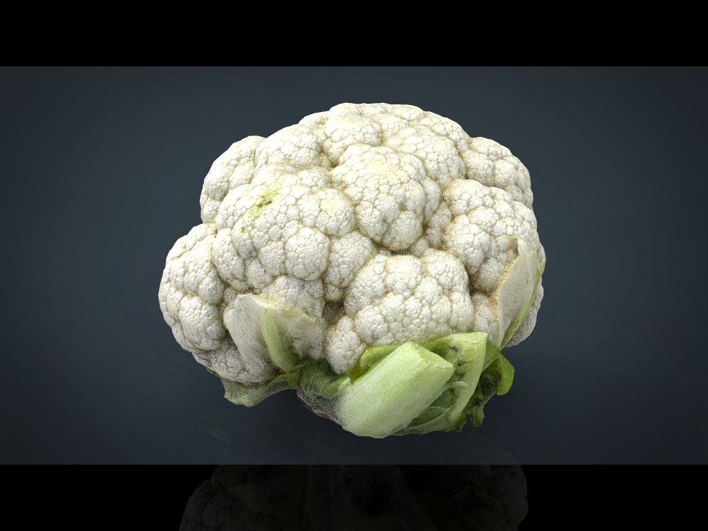 3d cauliflower