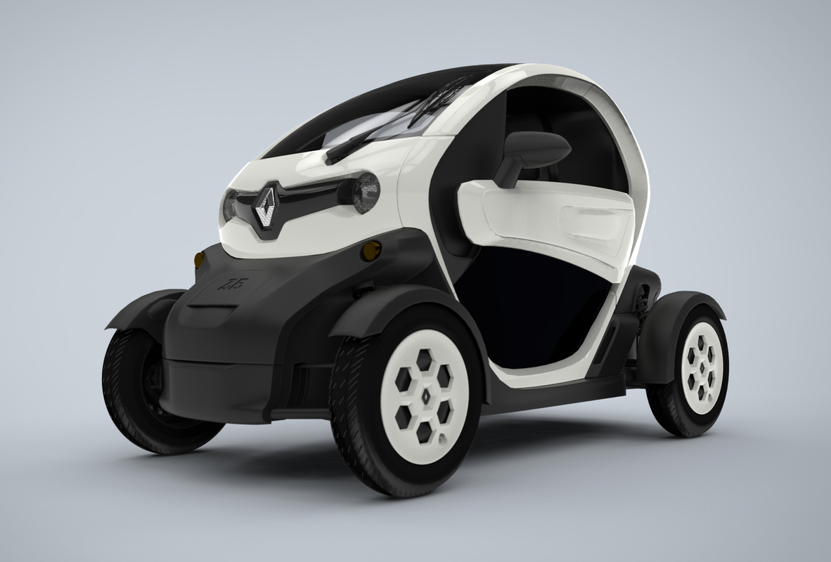 3d model renault twizy