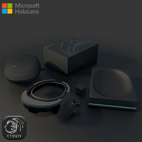 3d model microsoft hololens package