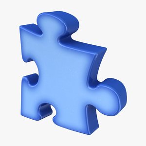 3ds puzzle squeezed blue