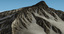 3d mountain landscape terrain snow